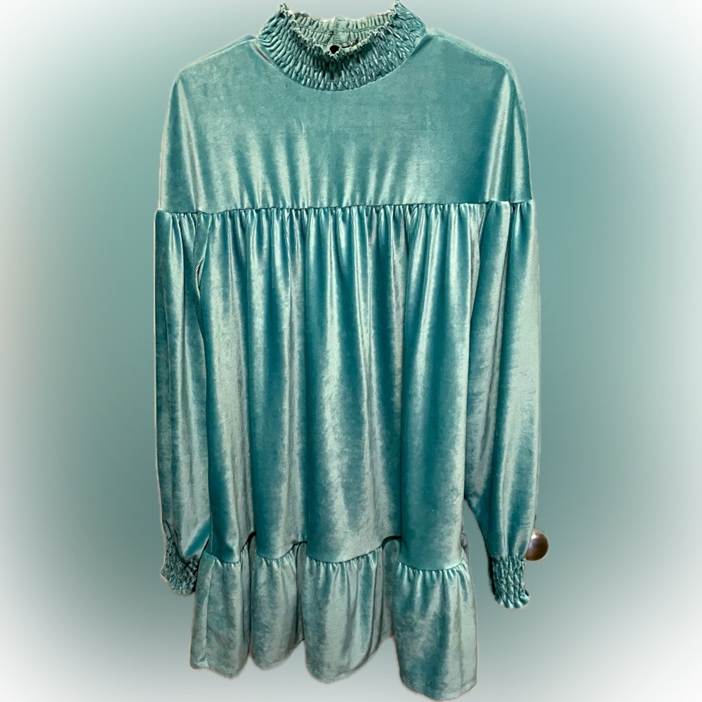 ASOS velour dress